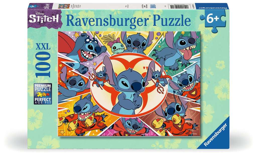 Ravensburger - Stitch 100 piece jigsaw XXL - Good Games