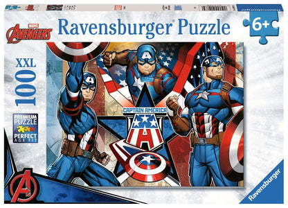Ravensburger - Marvel Captain America 100 Piece Jigsaw - Good Games