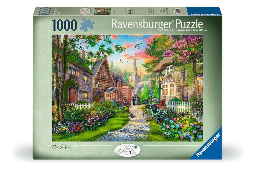 Ravensburger - Church Lane - 1000 piece jigsaw - Good Games