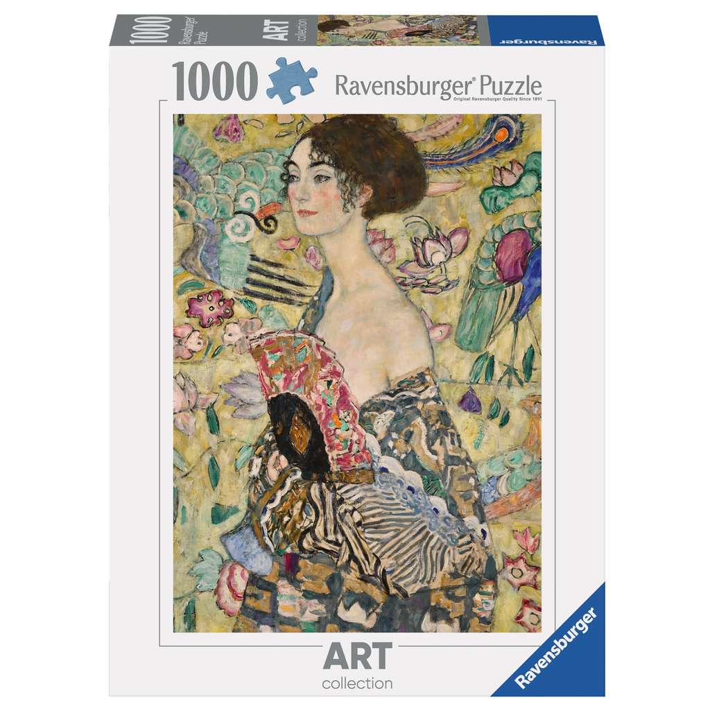 Ravensburger - Lady with a Fan 1000 Piece Jigsaw - New Version - Good Games