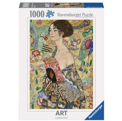 Ravensburger - Lady with a Fan 1000 Piece Jigsaw - New Version - Good Games