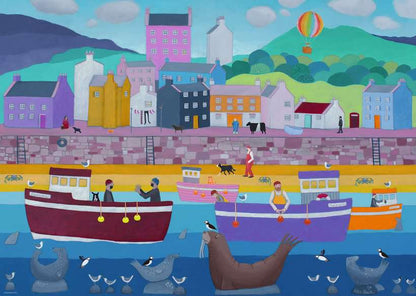 Ravensburger - Alisa Black Harbour Life 1000 Piece Jigsaw - New Edition - Good Games