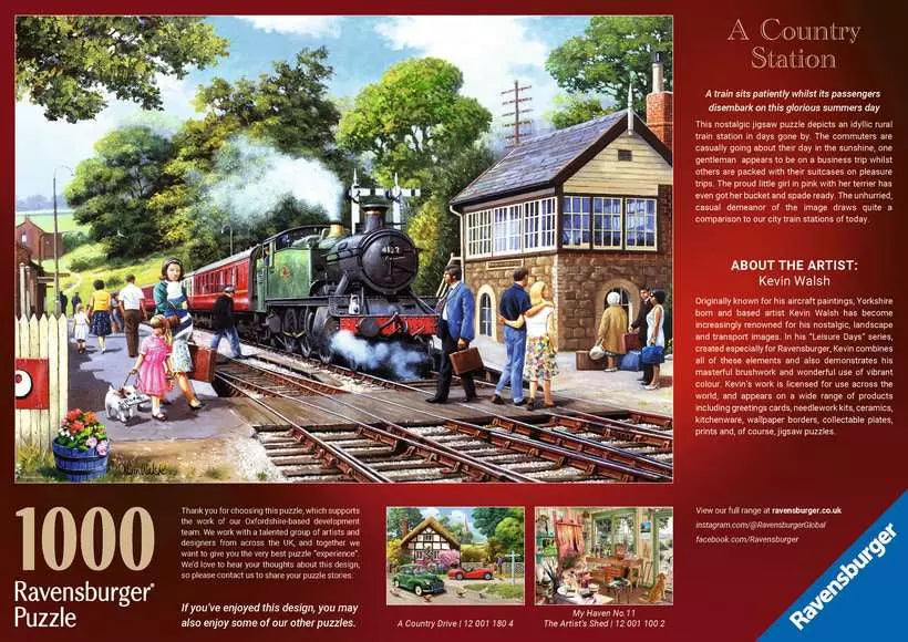 Ravensburger - A Country Station - 1000 piece jigsaw - Good Games