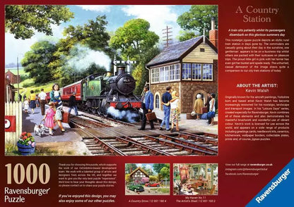 Ravensburger - A Country Station - 1000 piece jigsaw - Good Games