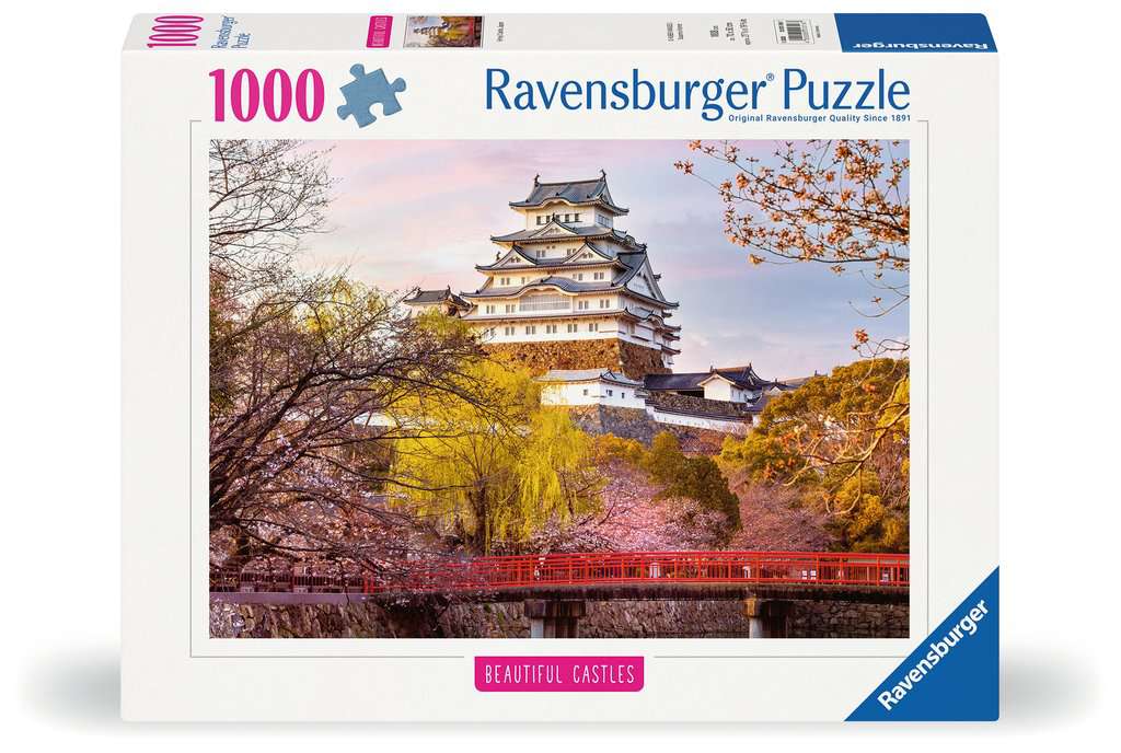 Ravensburger - Himeji Castle Japan - Beautiful Castles 1000 Piece Jigsaw - Good Games