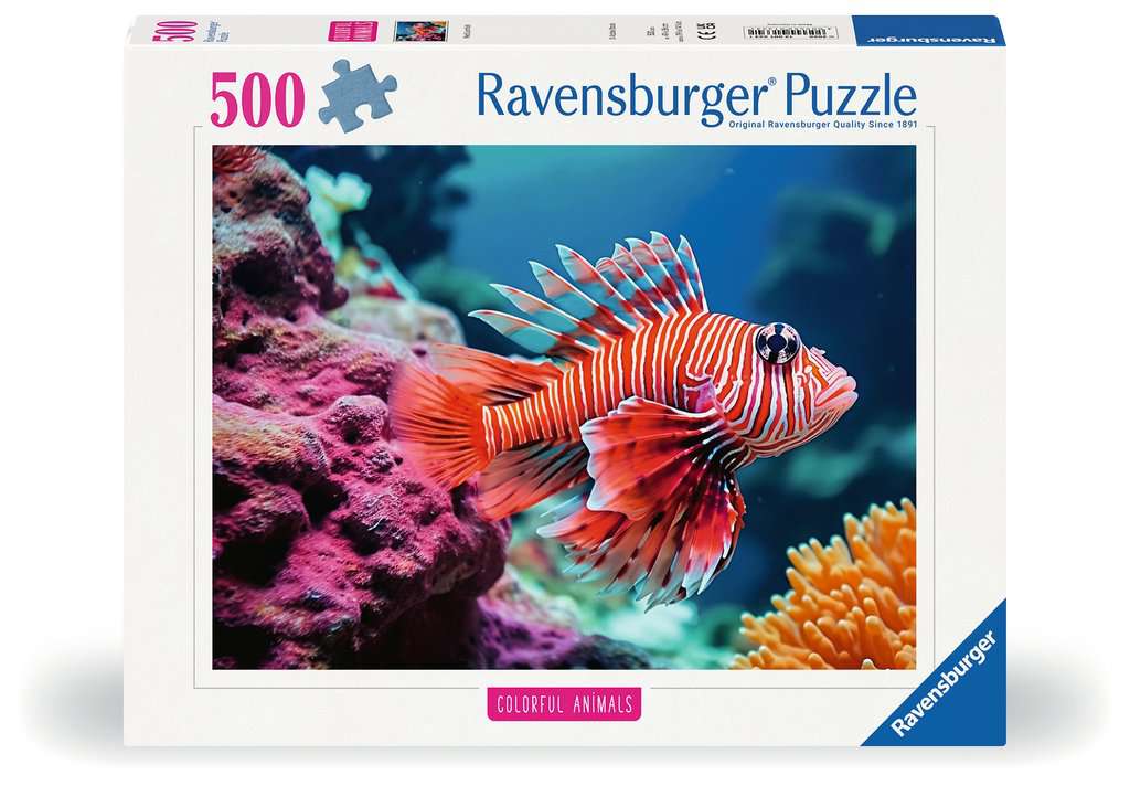 Ravensburger - Red Lionfish 500 Piece Jigsaw - Good Games