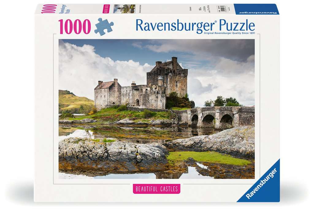 Ravensburger - Eilean Donan Castle Scotland - Beautiful Castles 1000 Piece Jigsaw - Good Games