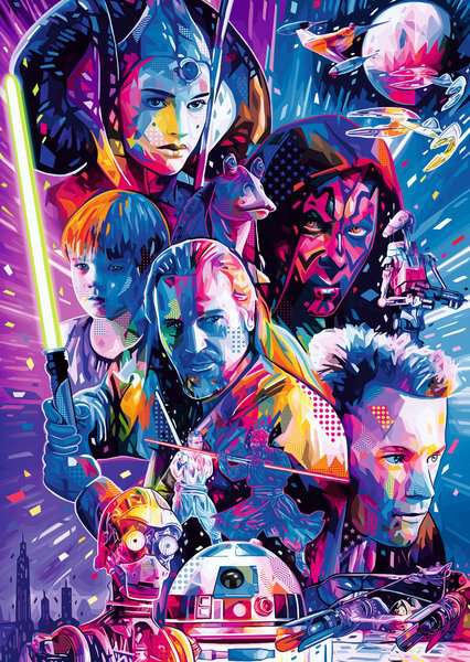 Ravensburger - Star Wars The Phantom Menace 500 Piece Jigsaw - Good Games