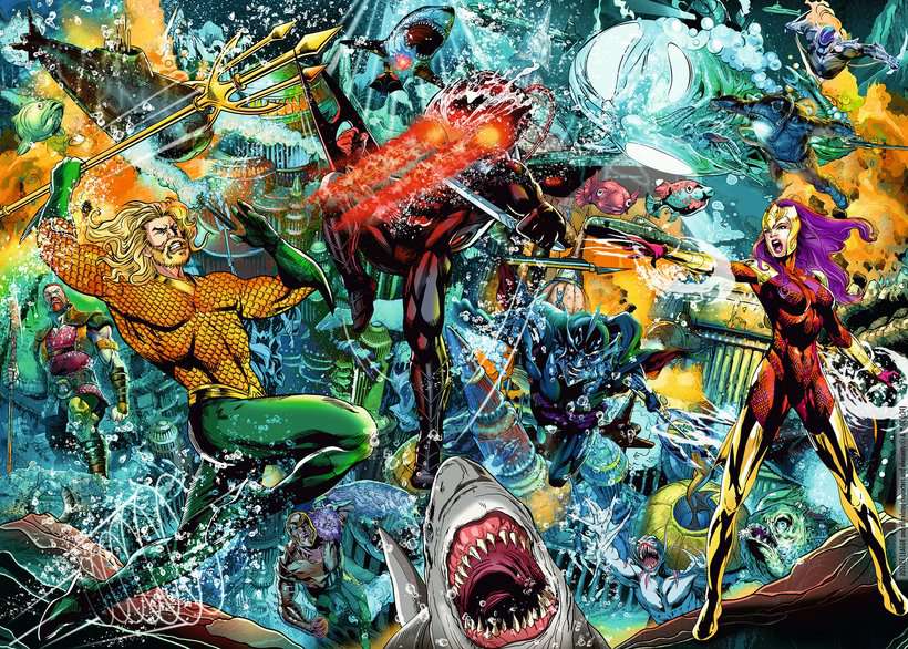 Ravensburger - Aquaman Collectors Edition 1000 Piece Jigsaw - Good Games