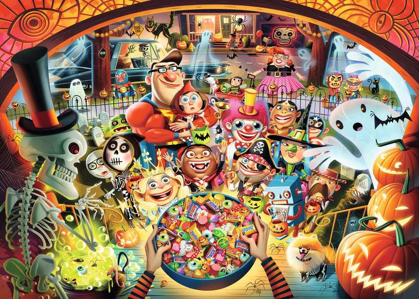 Ravensburger - Trick or Treat 1000 Piece Jigsaw - Good Games