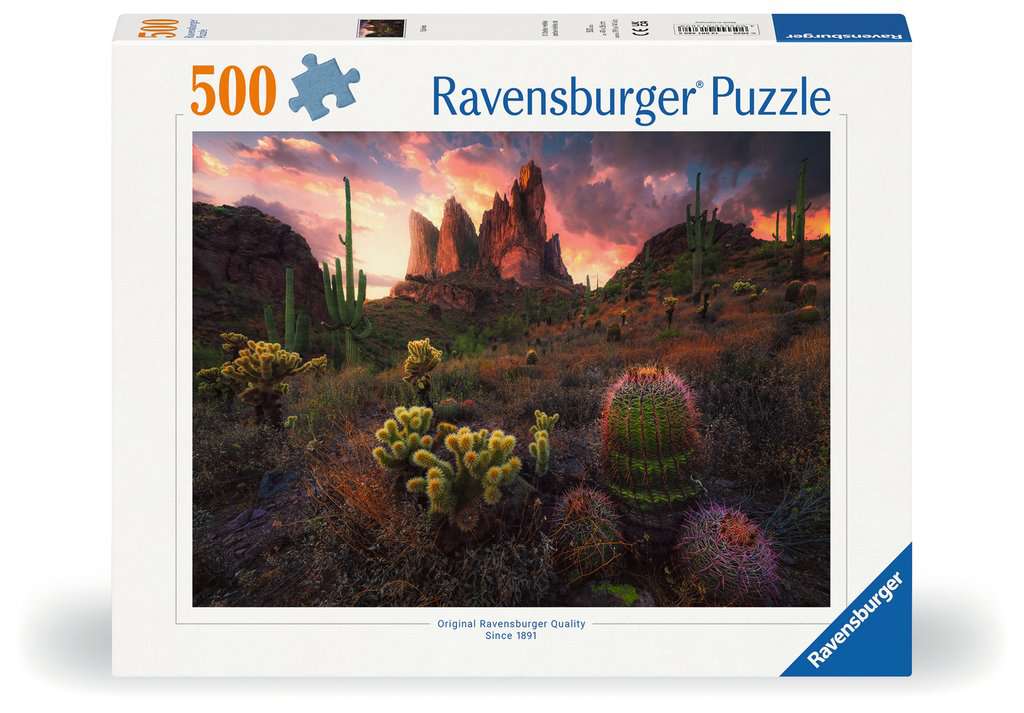 Ravensburger - WT Cactus 500 Piece Jigsaw - Good Games