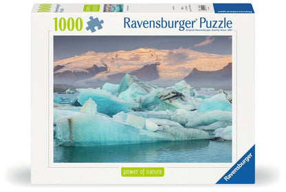 Ravensburger - Jokulsarlon Iceland - Powers of Nature 1000 Piece Jigsaw - New Edition - Good Games