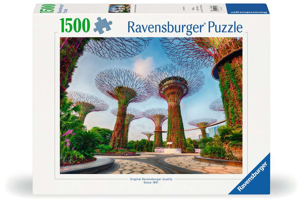 Ravensburger - Singapore/Tokyo WT Puzzle 1500 Piece Jigsaw - Good Games