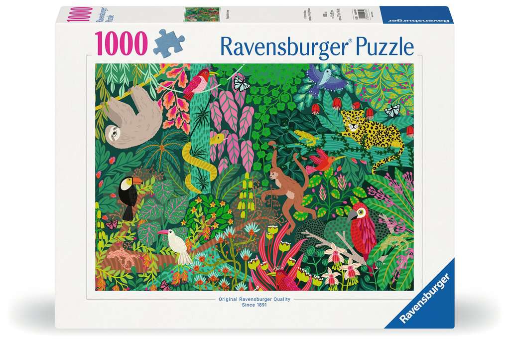 Ravensburger - Magical Rain Forest 1000 Piece Jigsaw - Good Games