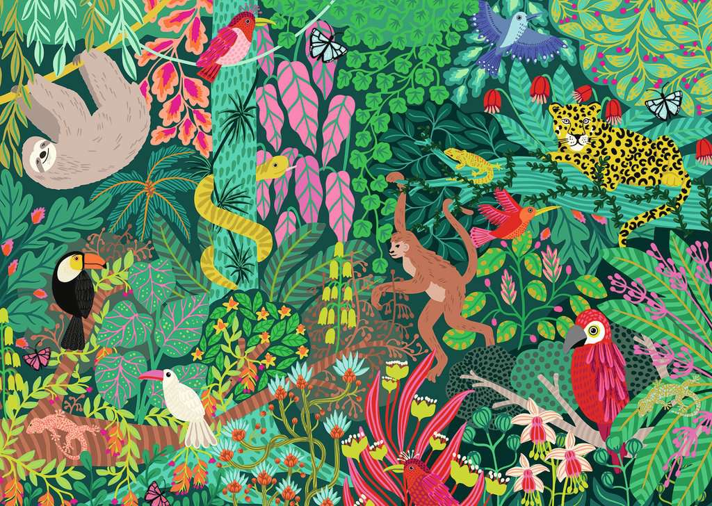 Ravensburger - Magical Rain Forest 1000 Piece Jigsaw - Good Games