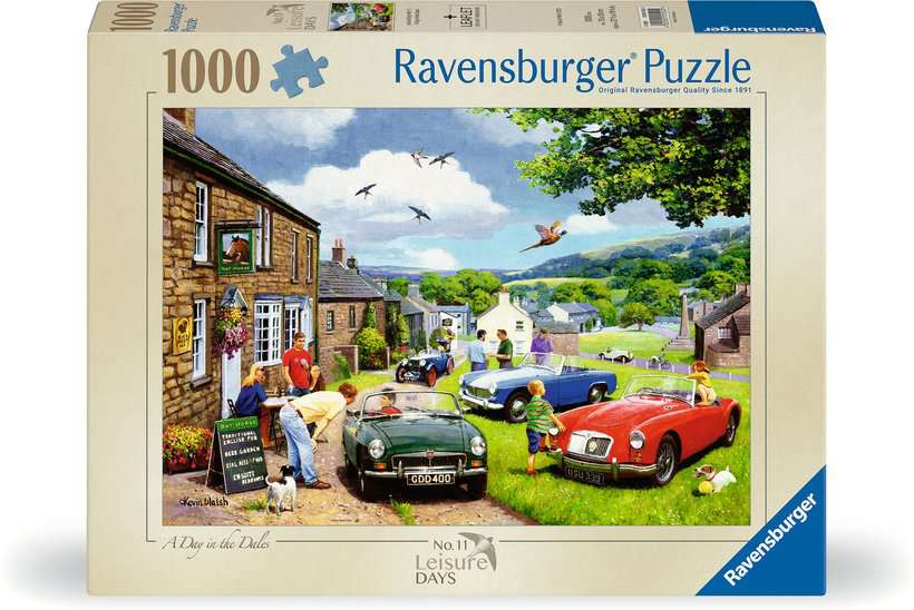 Ravensburger - A day In Dales - 1000 piece jigsaw New Version - Good Games