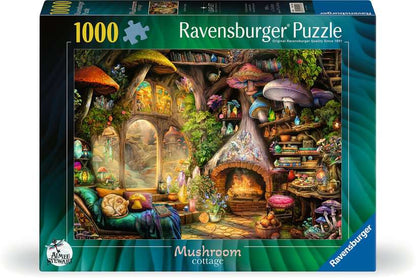 Ravensburger - Mushroom Cottage - 1000 piece jigsaw New Version - Good Games