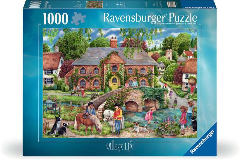 Ravensburger - Vilage life- 1000 piece - Good Games