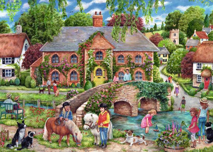 Ravensburger - Vilage life- 1000 piece - Good Games