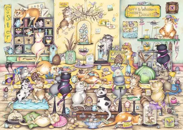 Ravensburger - Crazy Cat's Easter Eggstravaganza