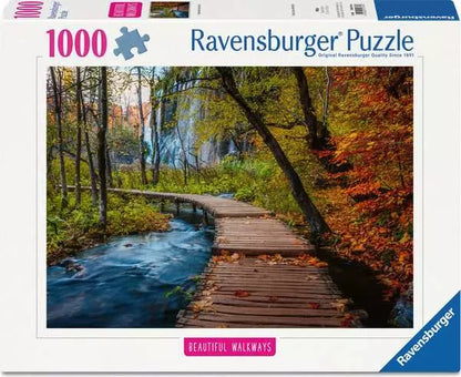 Ravensburger - Autumnal Forest path 1000 Piece Jigsaw