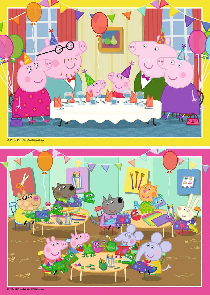 Ravensburger - Peppa Pig 2x12 Piece Jigsaw - Good Games