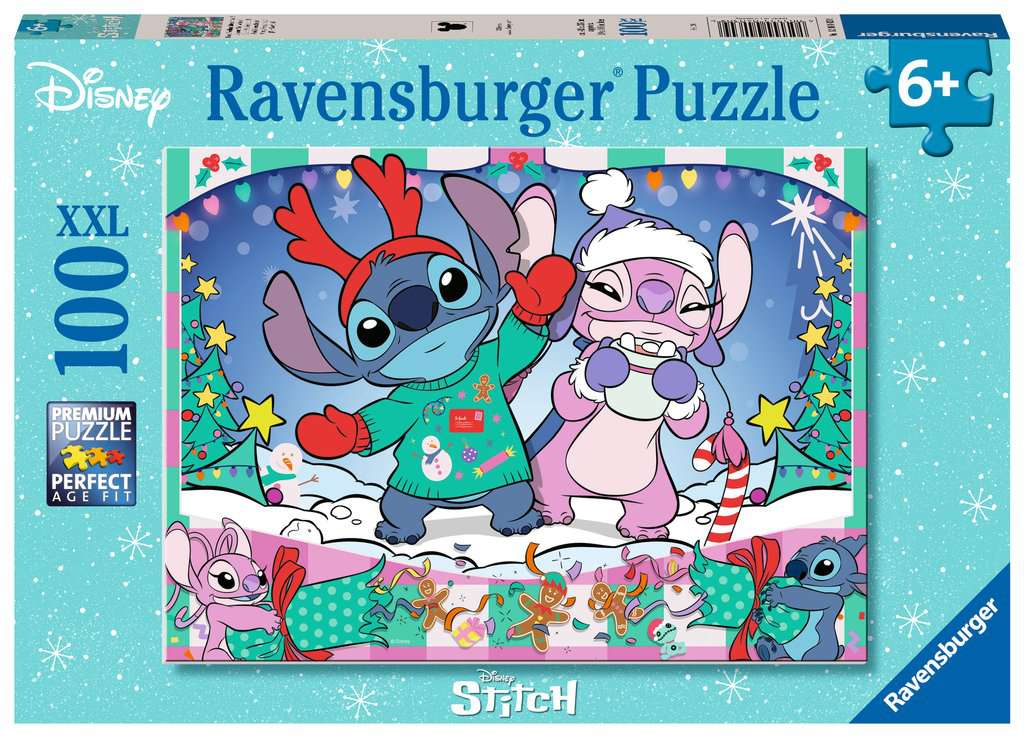 Ravensburger - Disney Stitch Christmas 100 Piece Jigsaw - Good Games