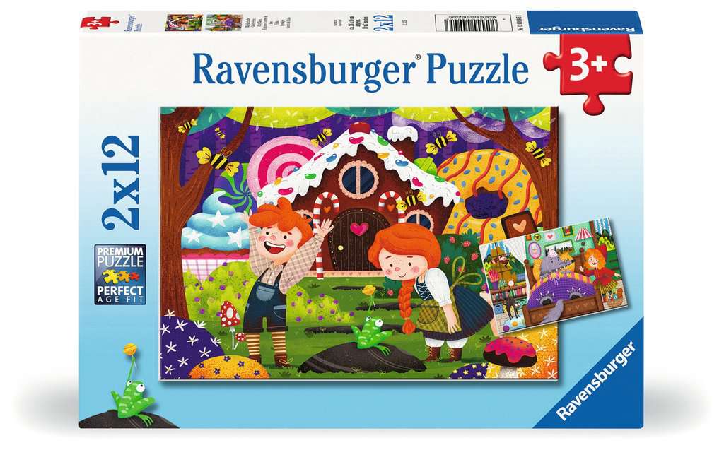 Ravensburger - Fairytales WT 2x12 Piece Jigsaw - Good Games