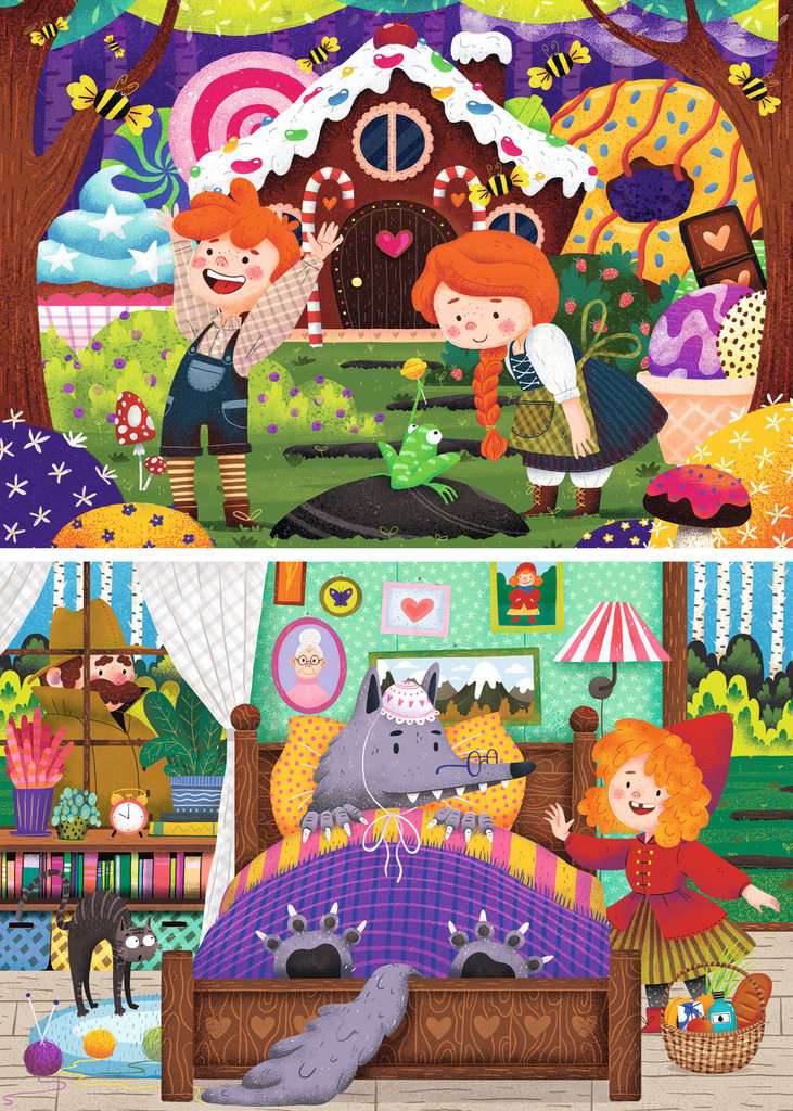 Ravensburger - Fairytales WT 2x12 Piece Jigsaw - Good Games