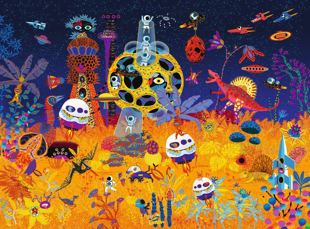 Ravensburger - Aliens WT 300 Piece Jigsaw - Good Games