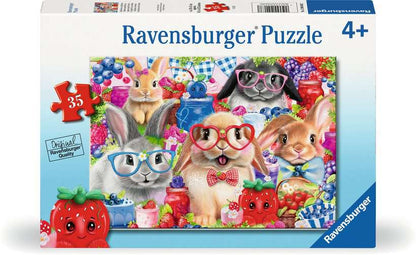 Ravensburger - Bunnies and berries 35 Piece Jigsaw - Good Games