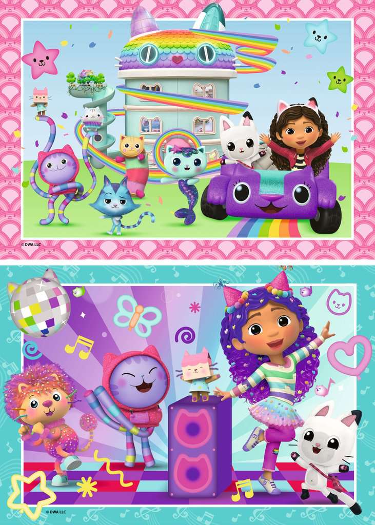Ravensburger - Gabby's Dollhouse WT 2x24 Piece Jigsaw - Good Games