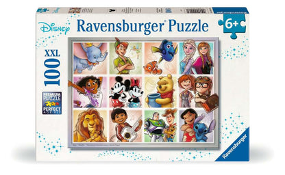 Ravensburger - WT Disney Multicharacter 100 Piece Jigsaw - Good Games