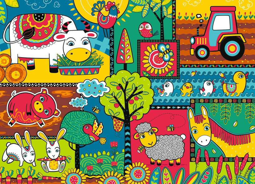 Ravensburger - A Day At The Farm 60 Piece Jigsaw - Good Games