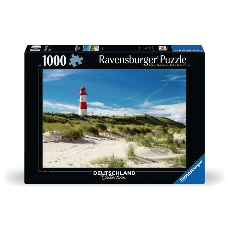 Ravensburger - Lighthouse In Sylt - 1000 Piece Jigsaw - New Version - Good Games