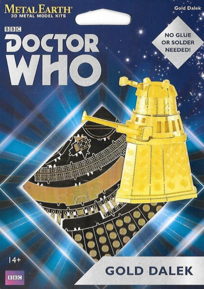 Metal Earth - Dr Who - Gold Dalek - Good Games