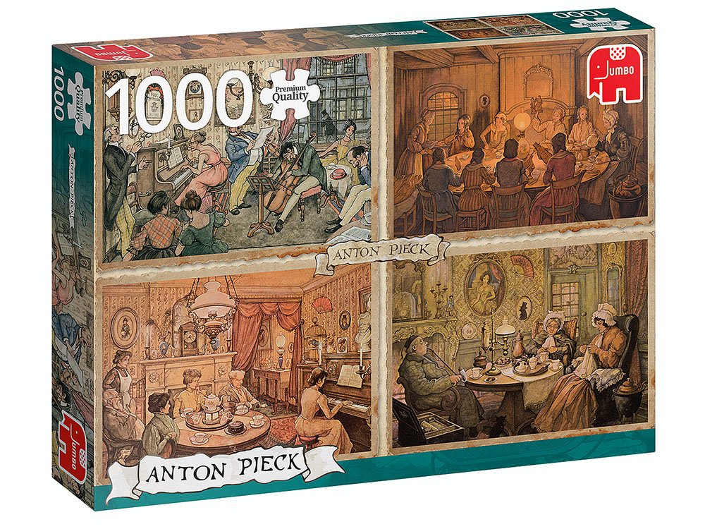 Jumbo Anton Pieck Living Room 1000 Piece Jigsaw - Good Games