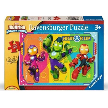 Ravensburger - Iron Man & His Awesome Friends 35 Piece Jigsaw