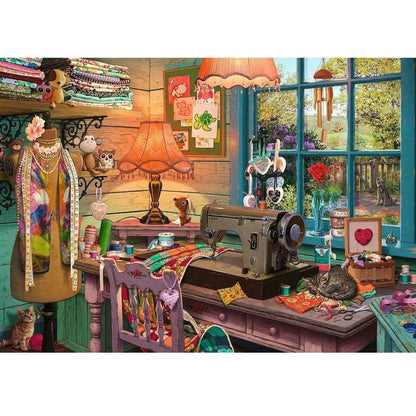 Ravensburger - My Haven No.4 The sewing Shed