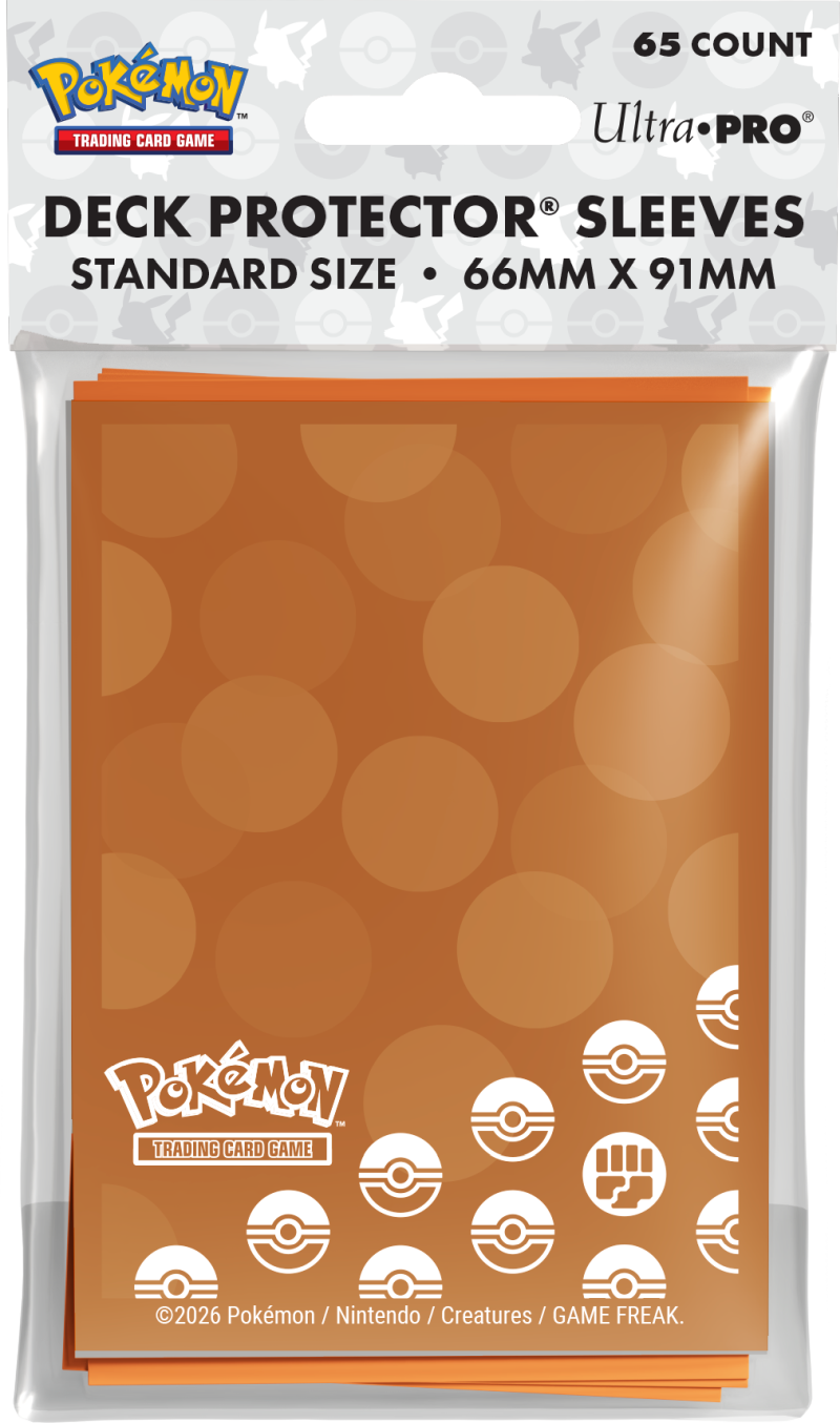 Pokémon TCG Ultra PRO Deck Protector Sleeves (65 ct), Standard Size 66mm x 91mm