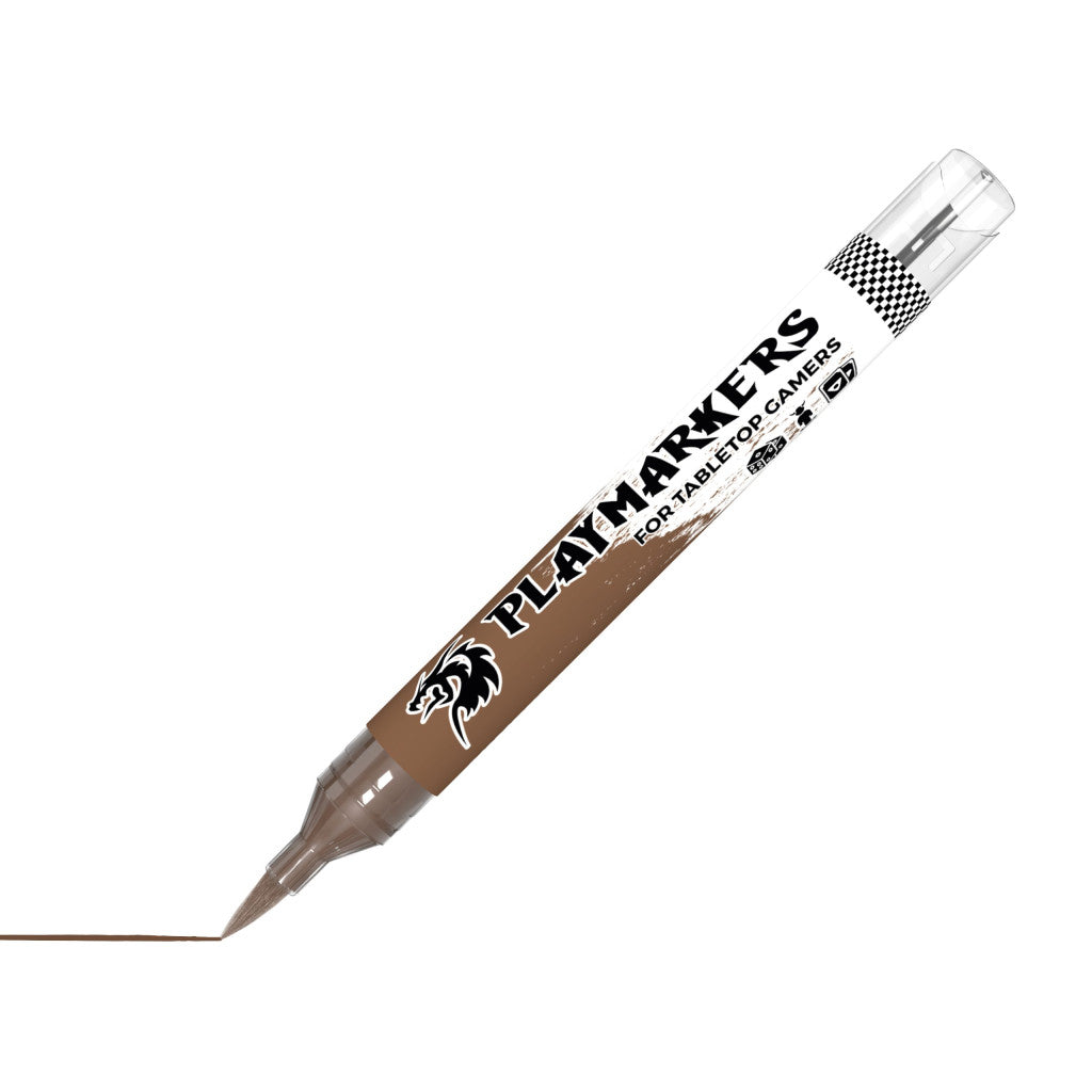 AK Interactive Black Skin Playmarkers marker for tabletop gamers drawing a thin black skin line on a white surface