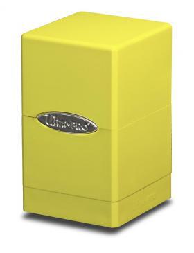 Deck Box Satin Tower - Lemon Yellow - Good Games