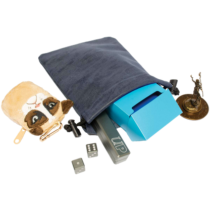 Ultra Pro - UP15120 Suede Collection Treasure Nest - Sapphire Blue - Good Games