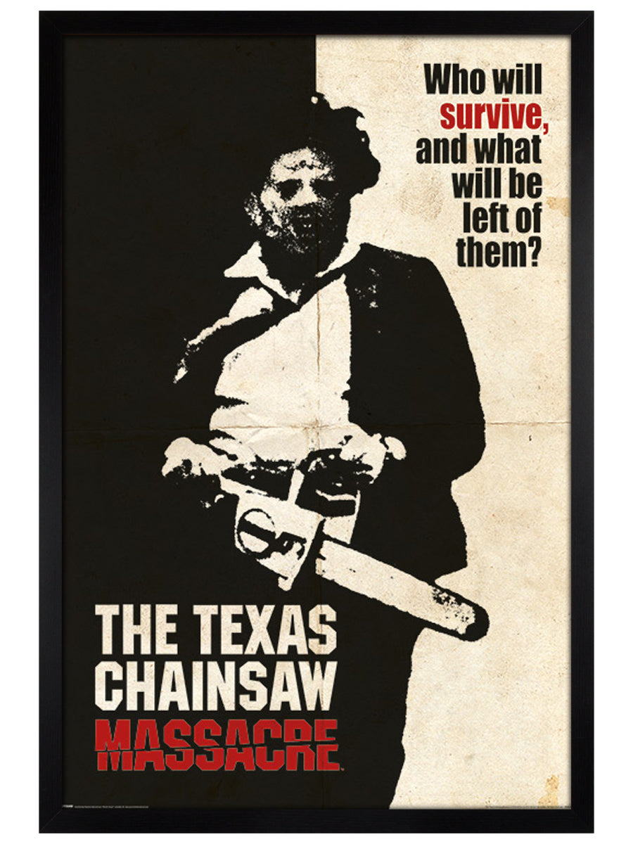 Texas Chainsaw Massacre - Who Will Survive Poster - Good Games
