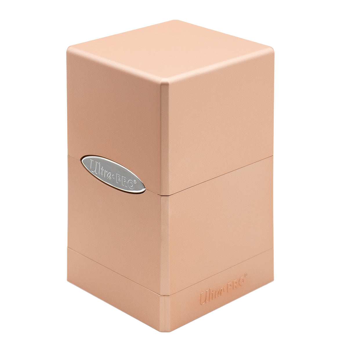 Rose gold metallic Ultra Pro deck box