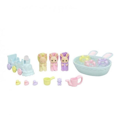Sylvanian Families - Triplets Baby Bathtime Set