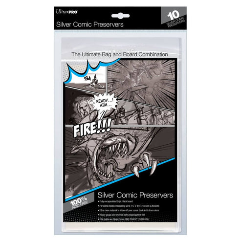 Comic - Silver Preserver 7- 1/4 x 10-1/2 (10) - Good Games