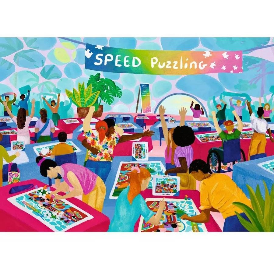 Ravensburger - WJPC'25: Speed Puzzling 1000 Piece Jigsaw