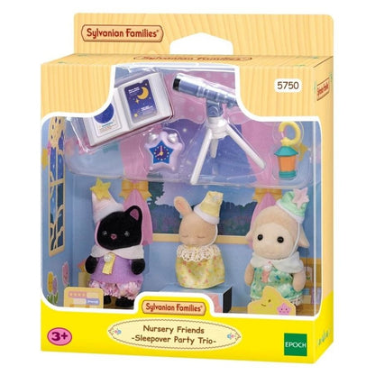 Sylvanian Families - Nursery Friends -Sleepover Party Trio