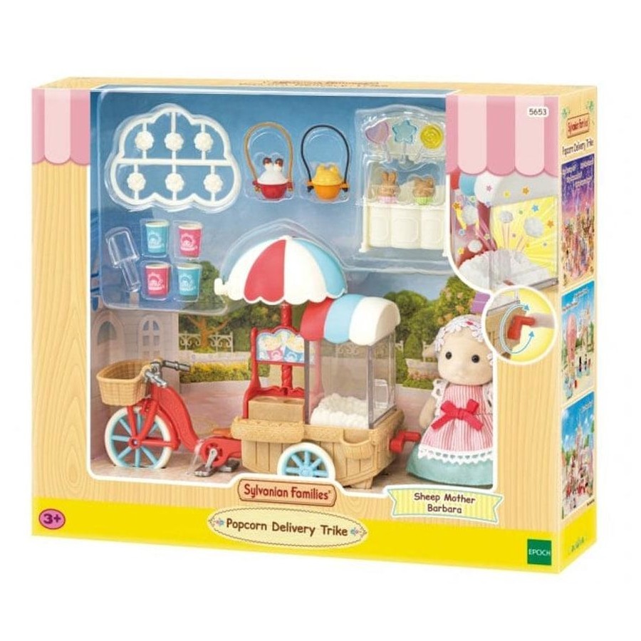 Sylvanian Families - Popcorn Delivery Trike